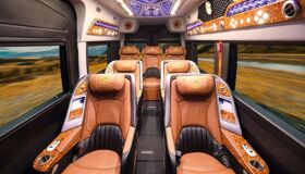 Mini Bus Vietnam Interior - Travel in style, arrive refreshed